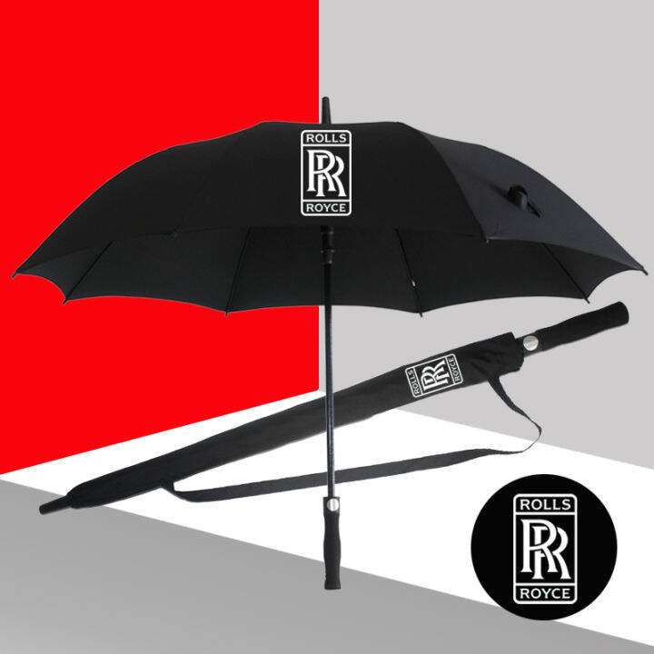 RollsRoyce Umbrella Haverlincoln Straight Handle Umbrella Long Rod