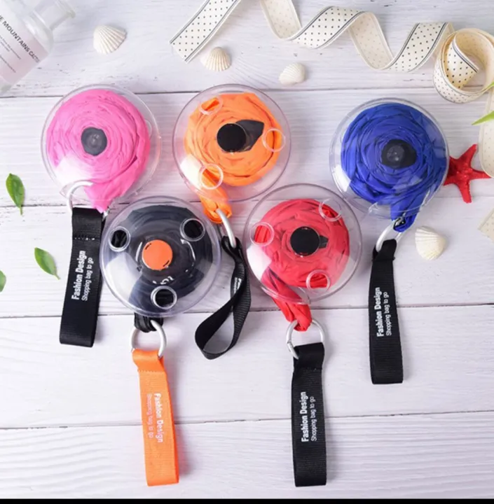 Roll Up Reusable Shopping Tote bag Lazada PH