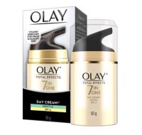 (50g.) โอเลย์ครีมเจนเทิลผิวเเพ้ง่าย Olay Total Effect Day Cream Gentle SPF15