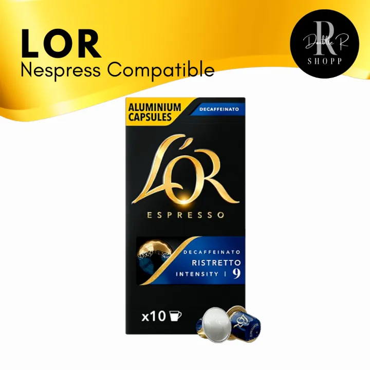 LOR RISTRETTO DECAF Nespresso compatible pods Lazada PH