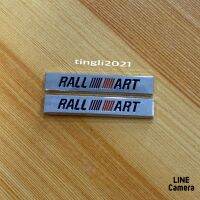 โลโก้* RA LLI ART เล็กคู่ งานโลหะ ( ขนาด* 1 x 5.9 cm ) ราคาต่อคู่