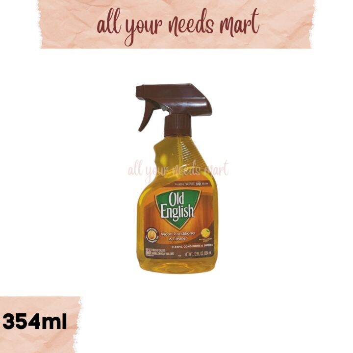 Old English ♡ Wood Conditioner and Cleaner 354ml Lazada PH