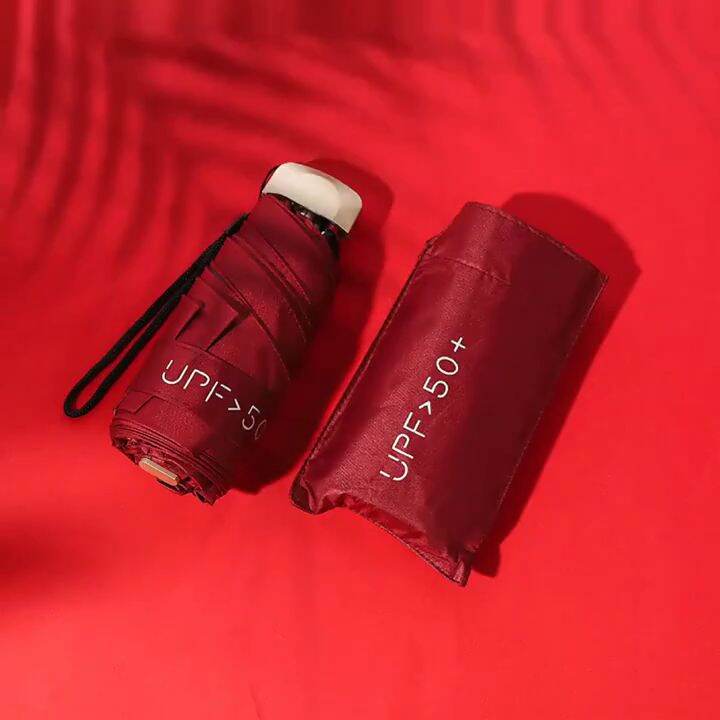 Mini Foldable Umbrella，Mini Umbrella for Kids Compact Travel UV