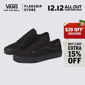 Vans Black Shoe Best Price in Singapore Feb 2024 Lazada