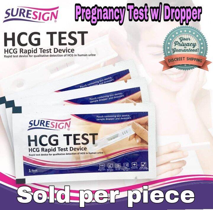 Pregnancy Test w/ Dropper by SURESIGN (1piece only) Lazada PH