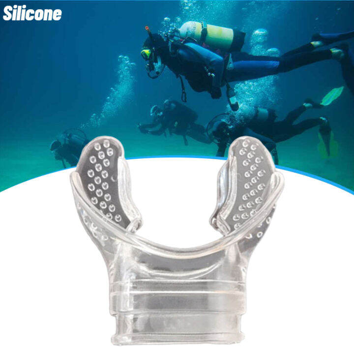 Scuba Diving Snorkel Mouthpiece Silicone Diving Tube Mouthpiece