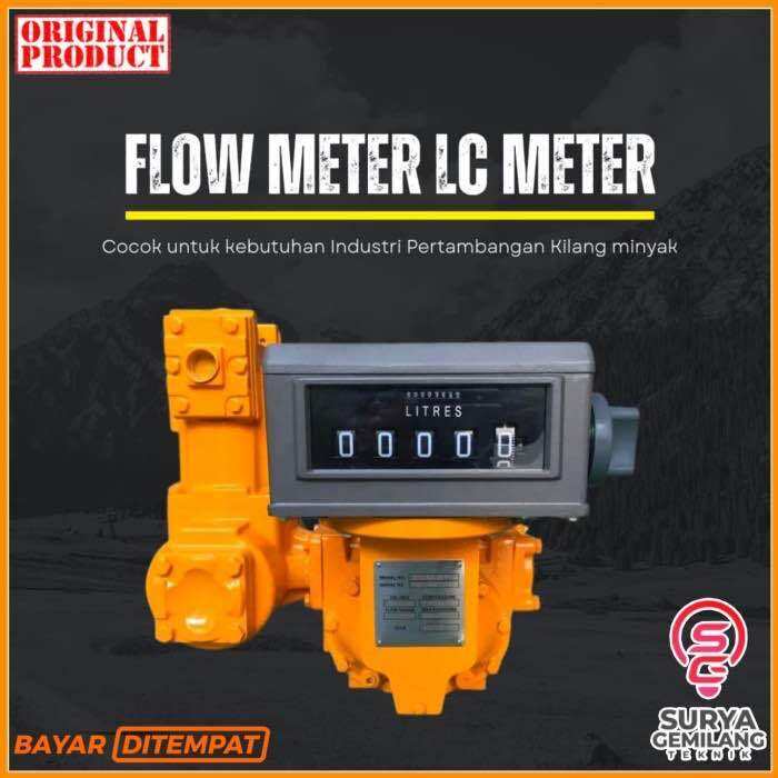 FLOWMETER LC METER 2 inch M10 LIQUID CONTROL INDUSTRI TAMBANG SPBU DLL FLOW METER LC Lazada