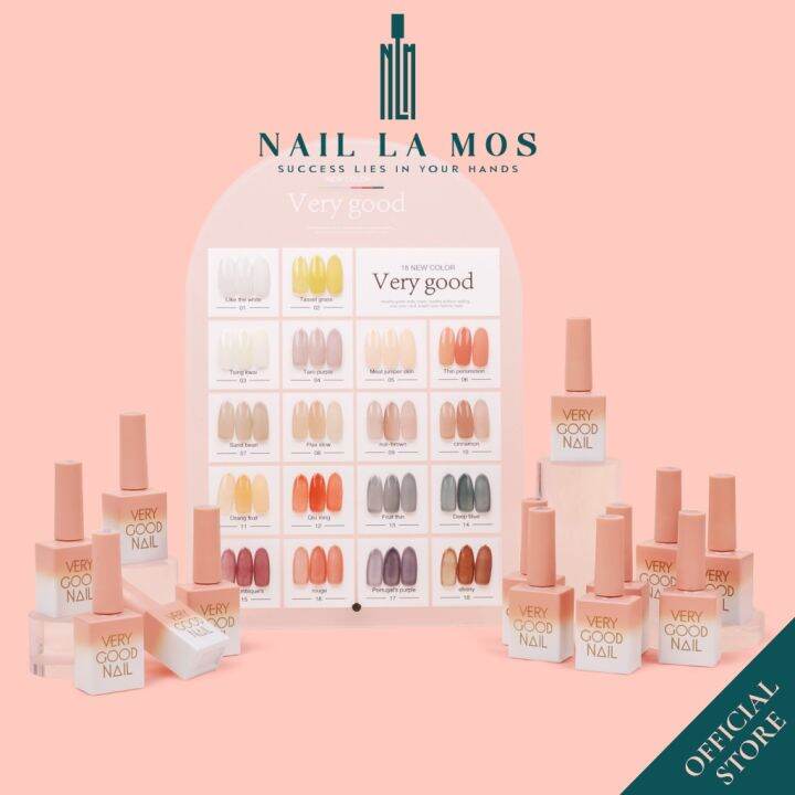 Bộ sơn gel thạch trong suốt Very Good Nail: Với bộ sơn gel thạch trong suốt Very Good Nail, bạn sẽ tạo ra không gian độc đáo cho bộ móng của mình. Với màu sắc lấp lánh, dễ sử dụng và độ bền cao, bộ móng của bạn sẽ bật lên với sự giản đơn và tinh tế.