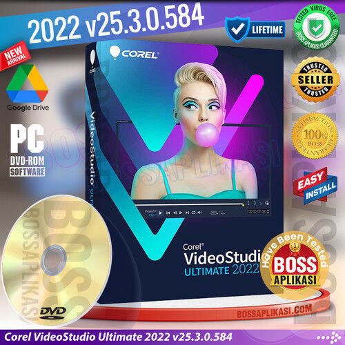 Corel VideoStudio Ultimate 2022 v25.3.0.584 Full version Lazada PH