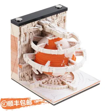 Time Piece Calendar 2024 3D Calendar Paper Carving With LED Lights, 3D  Calendar Paper Carving Gift Desktop Decoration