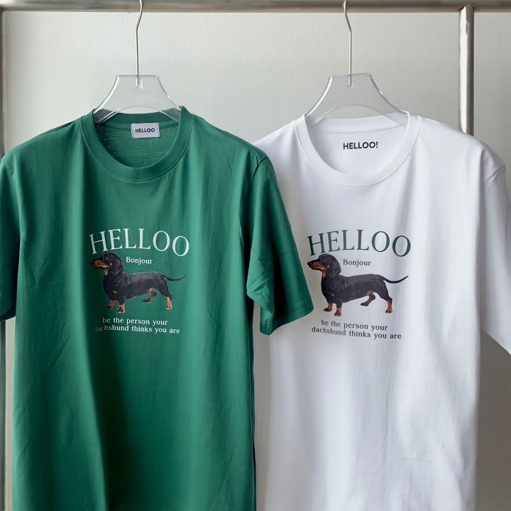 สินค้า-pre-order-canopy-bkk-เสื้อยืด-dachshund