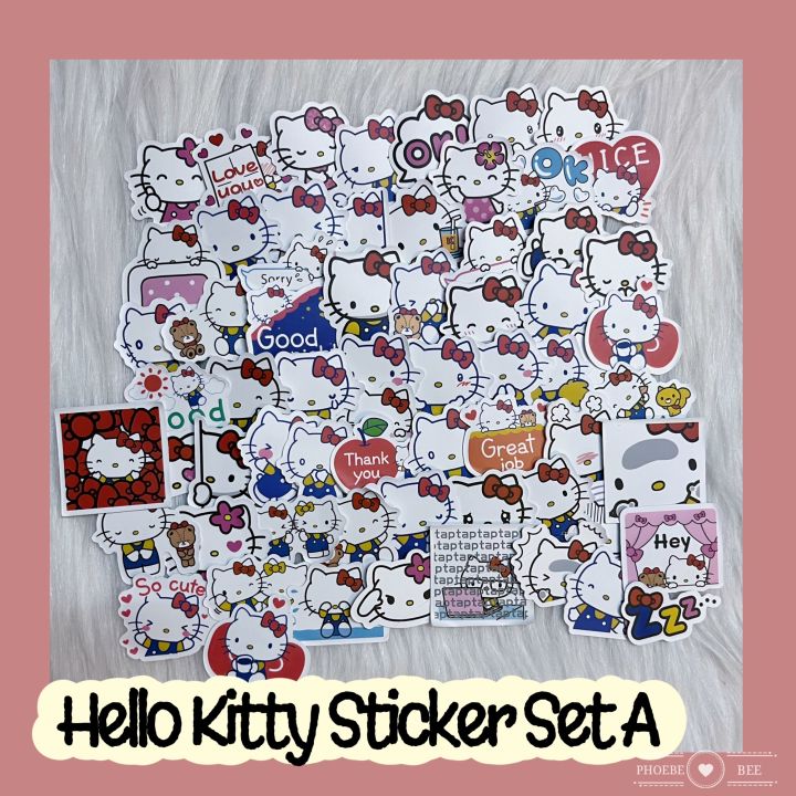 Hello Kitty Waterproof Stickers, Hello Kitty Laptop Stickers