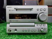 หัวเครื่องonkyo รุ่น FR-X7mabe in Japan จากตู้ยี่ปุ่นใช้ไฟ100สุง/กว้าง/ยาว/15.5/20.5/35.5/cm
หนัก5.3กก.ใช้งานเป็นแอมป์ขยายเสียง ดังครบสมบูรณ์ L-R/ ถาดCDเข้า,ออก(ไม่อ่าน)mdรับแผ่นแต่ไม่อ่านไม่ fmต้องใช้รีโมท(ไม่มีให้)ร่องรอยมีตามภาพรวมๆถือว่าสวย