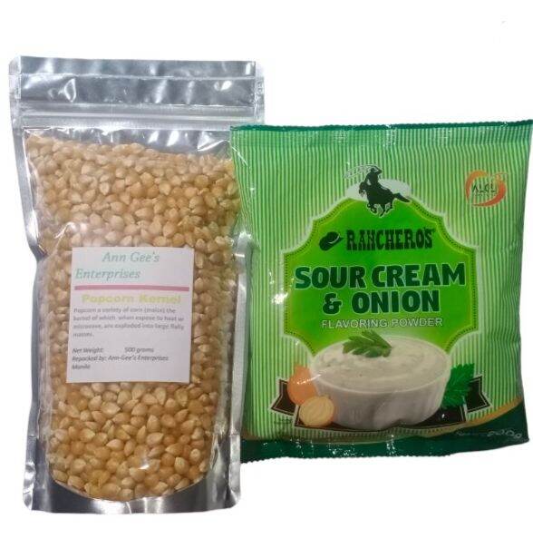 Popcorn Kernels 500 grams+Sour Cream Onion 200 grams Lazada PH