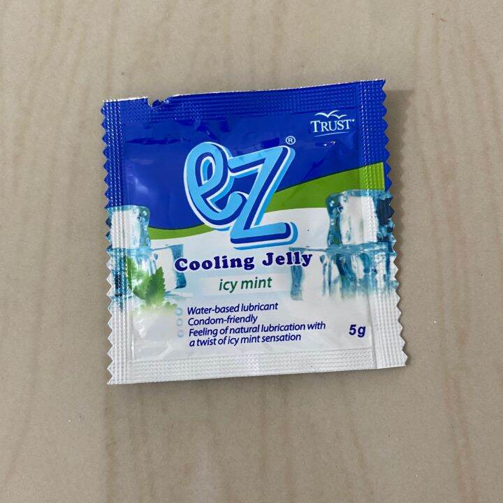 EZ Cooling Jelly Icy Mint 5g Sachet Lubricant Lazada PH