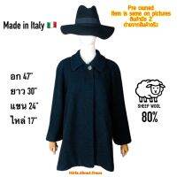 เสื้อกันหนาว ผ้าวูล Made in Italy มือสอง