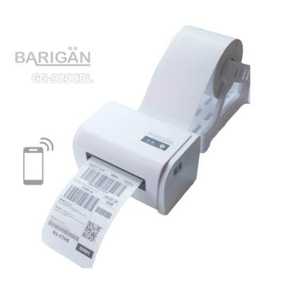 BARIGAN GG-9200BL เครื่องพิมพ์ฉลาก ใบปะหน้าพัสดุ ไม่ใช้หมึก
