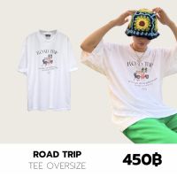 THEBOY-ROAD TRIP OVERSIZE เสื้อยืดโอเวอร์ไซส์