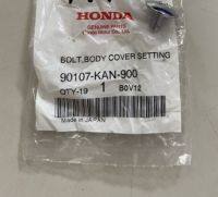 90107-KAN-900 
โบ้ลท์ยึดแผ่นปิดฝาครอบไฟหน้า Honda (6x10)  อะไหล่แท้ศูนย์?%