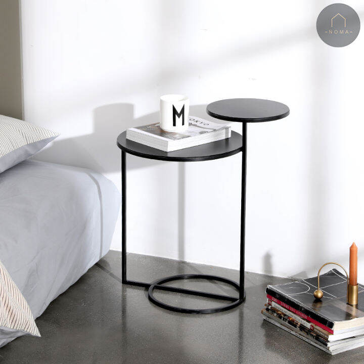 Nordic Iron Small round Table Sofa Corner Table Ins Bedside Side Table