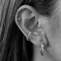 Sarr.rai, WAVE Silver Earcuff