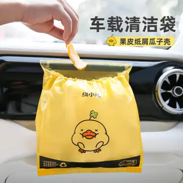 30pcs Self-adhesive Car Garbage Bag & Household Paste-on Mini