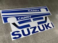 สติ๊กเกอร์ CARRY และ SUZUKI สำหรับติดรถ SUZUKI CARRY ปี 2019 sticker แต่งรถ ติดรถ ซูซุกิ