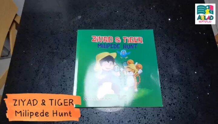 Ziyad And Tiger Milipede Hunt By Dr Anayasmin Azmi Aulad Read And Play