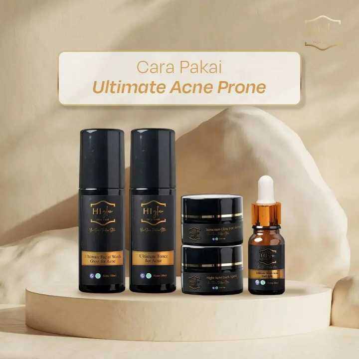 HI GLOW SKINCARE / ULTIMATE ACNE PRONE / MURAH / BERKUALITAS | Lazada