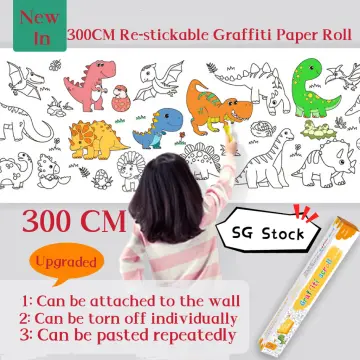 10M/30M Sketch Paper Scrolls Large Roll Drawing Paper 160g Paper Roll Art  Supplies