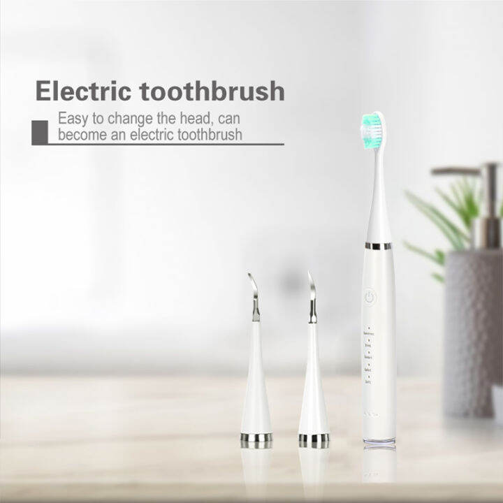 Ultrasonic Electric Tooth Cleaner Removes Tooth Stones Tartar Cleaning