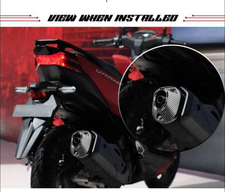 muffler tip cover carbon pcx160/click160 Lazada PH