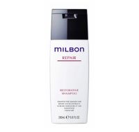 MILBON RESTORATIVE REPAIR 200 ML.แชมพู สำหรับผมแห้งเสีย ซ่อมแซมผมเสียได้อย่างล้ำลึก