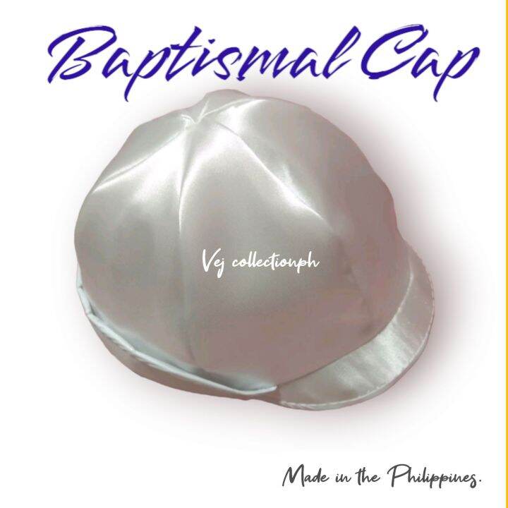BABY BOY BAPTISMAL CAP ( PREMIUM QUALITY ) Lazada PH