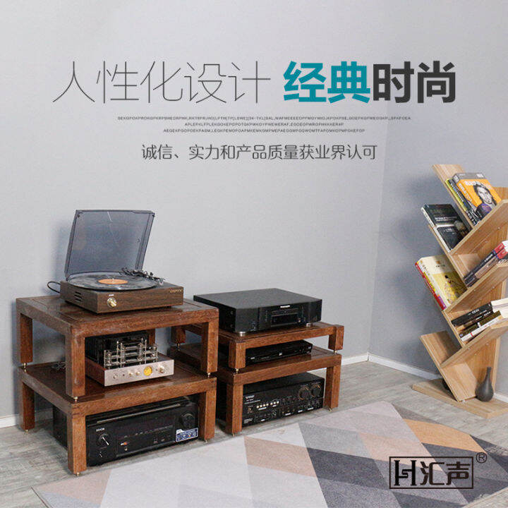 Oak Teak Walnut Audio Speaker Amplifier 1234 Single