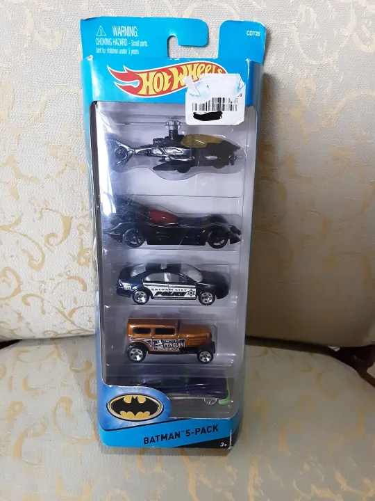 BATMAN - 5-PACK HOT WHEELS COLLECTION | Lazada PH