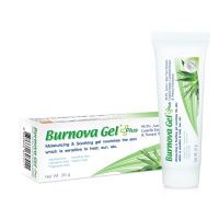 BURNOVA GEL PLUS ขนาดใหญ่ 70 กรัม ผลิตภัณฑ์ใช้ถนอมและบำรุงผิว เพิ่มความชุ่มชื่น