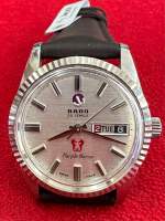 RADO ม้าเเดง 25 Jewels Purple Horse Automatic ตัวเรือนสแตนเลส นาฬิกาผู้ชาย มือสองของแท้