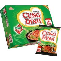 มาม่าเวียดนามรสต้มยำกุ้ง mỳ tôm cung đình hương vị lẩu tôm chua cay 
 กล่องบรรจุ 30 ห่อของ Cung Dinh Potato Noodles with Spicy Shrimp Hot Pot Flavour