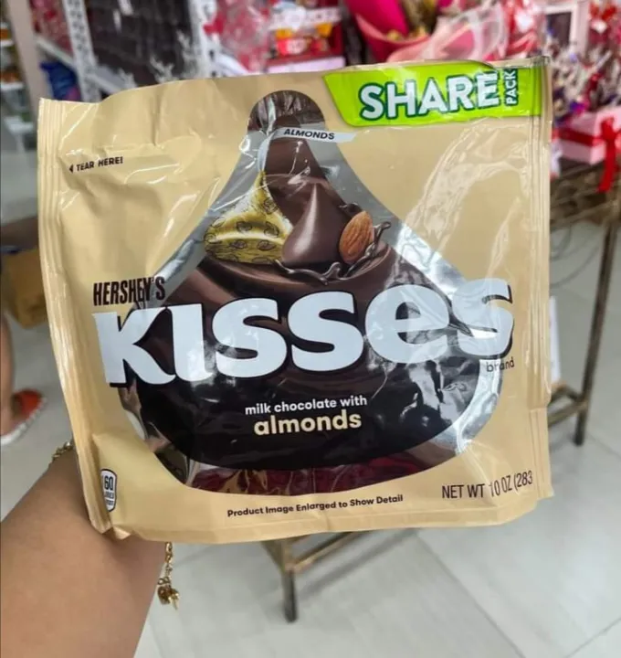 kisses milk chocolate with almond share pack Lazada PH