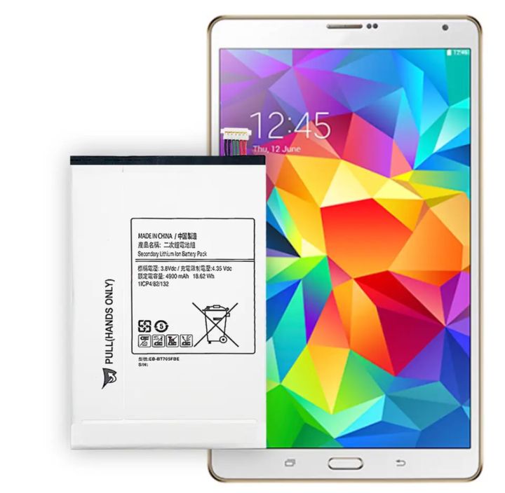 แบตเตอรี่-แท็บเล็ต-สำหรับ-samsung-galaxy-tab-s-8-4-t707-sm-t705-sm-t700-eb-bt705fbe-แบตเตอรี่-ของแท้-battery-4900mah