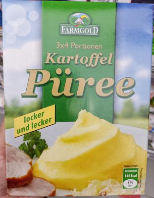 มันฝรั่งบด(ตราฟาร์ม โกลด์) 
Instant Mashed Potatoes ( Farmgold Brand)