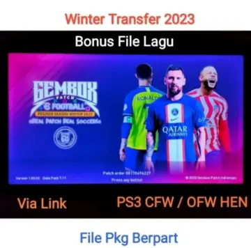 Efootball 2023 PS3 Winter Transfers 