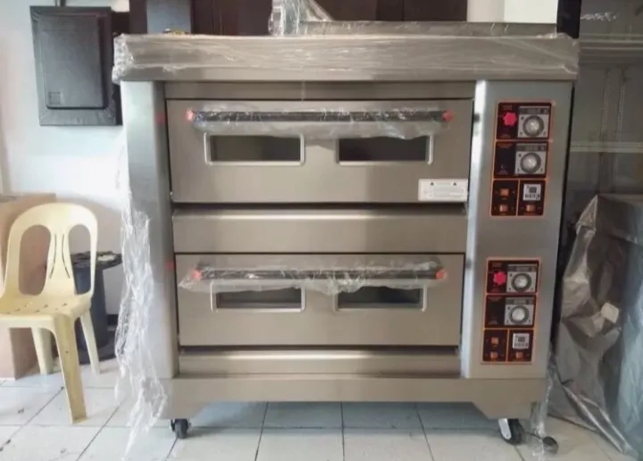 Brand new 2 Deck 4 trays commercial gas oven Lazada PH