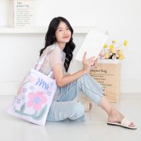 Vibes.brandd⌇Chole Tote Bag - กระเป๋าผ้าแคนวาส กระเป๋าสะพายข้าง มี 5 สี