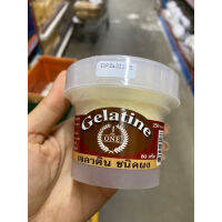 Gelatine ( The One ) 80 G. เจลาติน ชนิดผง ( วัตถุเจือป่นอาหาร )