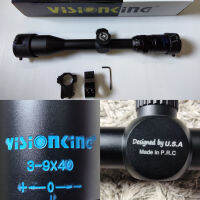 Visionking 3-9X40mm แถมขาจับฝากระดกหน้าและหลังระดับน้ำตั้งกล้อง สินค้าดีมีคุณภาพAAA