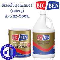 BICBEN บิ๊กเบน สีรองพื้นเอชไพรเมอร์ สีรองพื้นเกาะเหล็ก ชุดเล็ก/ชุดใหญ่ พร้อมฮาร์ด(NTP)