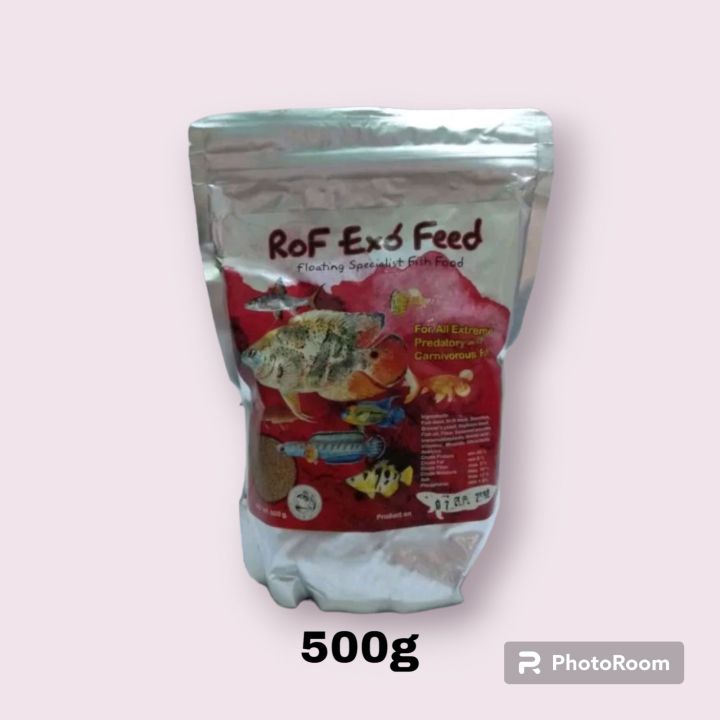 อาหารปลาช่อน เม็ดลอยขนาดเล็ก(1 มม.)
ขนาดบรรจุ  500g.