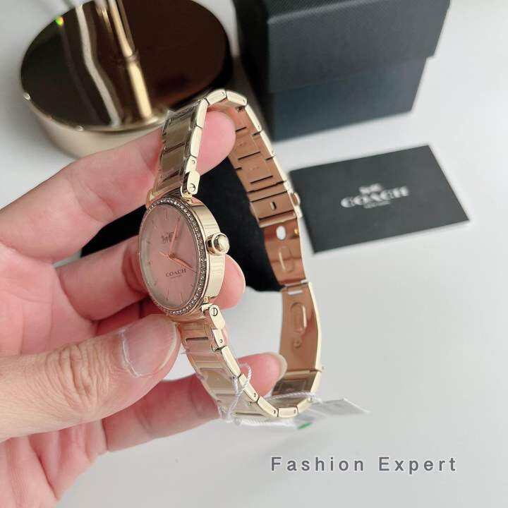 ของแท้100-นาฬิกาข้อมือ-coach-madison-crystal-watch-14503578